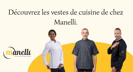 Vestes de cuisine Manelli