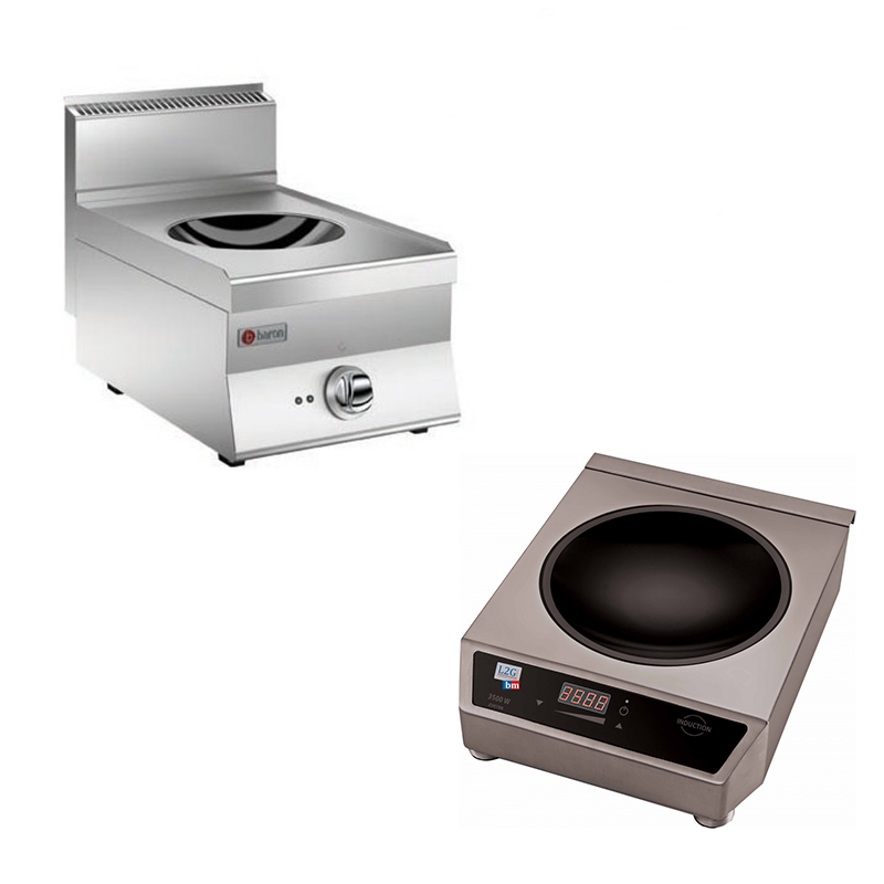 Réchaud wok à induction IW35 3500W - CHR MARKET