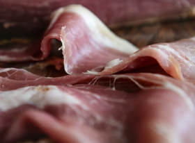 Jambon et viande séchée