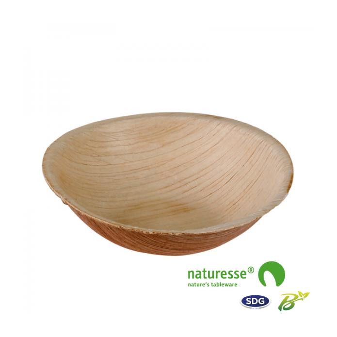 Assiette jetable en feuilles de palme - 235 x 30 mm PAP STAR Pure