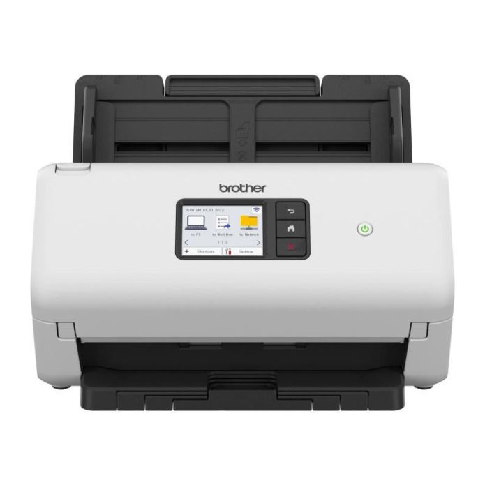 Scanner - brother - ads-4500 - documents bureautique - recto-verso - 70  ppm/35 ipm - ethernet, wi-fi, wi