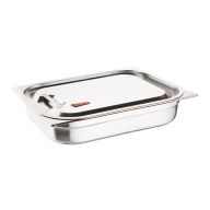 Couvercle Bac Gastro Inox et Silicone GN 1/1 - Vogue - 