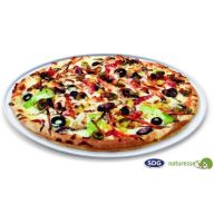 Assiette Plate Pizza Pulpe de Cellulose 32,5 cm - SDG - Lot de 200