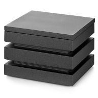 Cube en Noir Bois Cubic® avec Couvercle - Pujadas