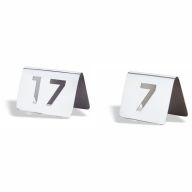 Numéro de Table Inox Chiffre 1 - Pujadas