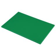 Planche à Découper Polyéthylène 450 x 300 x 12 mm Couleur Vert - Hygiplas - 