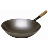 Sauteuse wok professionnel en acier 360 mm - Bartscher - 