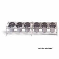 Support Inox pour Bacs GN - Pujadas