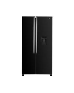 Réfrigérateur américain continental edison - cera532nfb - total no frost- 529l - l90 cm xh177 cm - noir