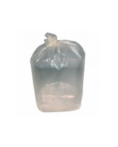 Lot de 500 sacs poubelle transparents Delaisy Kargo 30L en polyéthylène haute densité de 11 microns