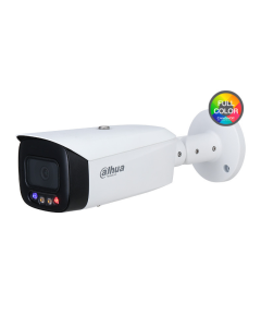 Caméra de surveillance IP Dahua IPCHFW3549T1ASPVS4 avec détection intelligente et vision nocturne jusqu'à 60 mètres