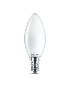 Ampoule LED Philips Flamme 40W E14 Blanc Chaud Dépolie Non Dimmable