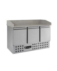 Table Pizza Réfrigérée 3 portes pour 3 GN1/1 - Combisteel -