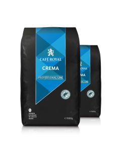 2 kg Café en grains crema certifié rainforest - Café Royal Pro