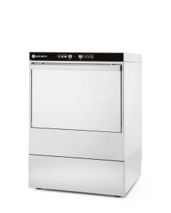 Lave-vaisselle commande électronique Panier 500x500 - 400V/6600W - Hendi