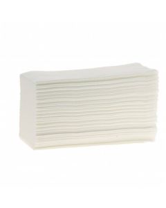 Essuie Main Pliés en V - 2 plis - Pure Ouate Blanc - Ecolabel x 20 x 240 feuilles - Daily K