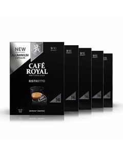 180 Capsules café alumimium ristretto compatibles Nespresso® domestique  - Café Royal Pro