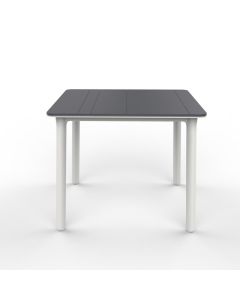 Table Noa 900 x 900 Pieds Blancs - RESOL