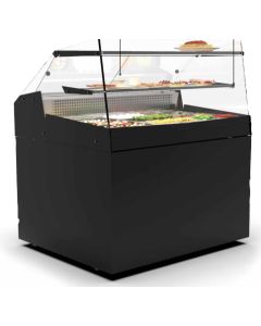 Vitrine Réfrigérée Horizontale Positive - 1000 x 882 x 500 mm - Avec Meuble Inférieur - Sayl