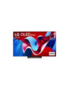 TV OLED LG OLED77C4 195cm 4K UHD Smart 2024 Noir et Brun