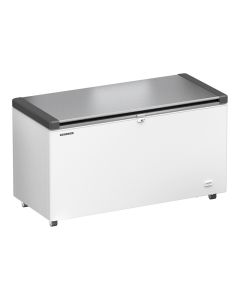 Congélateur Coffre, Couvercle Inox, 482L - LIEBHERR