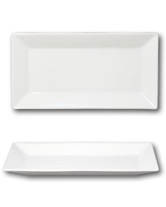 Assiette rectangulaire 34x18 cm Kimi Saturnia Vendue par 4 - Medri