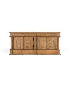 Buffet avec 4 tiroirs et 4 portes en bois de manguier