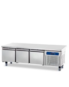 Soubassement Réfrigéré avec 3 Tiroirs 1/1 pour Appareils de Cuisson 900, L1600 mm - Virtus