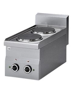 Plan de Cuisson Électrique, 2 Plaques - Virtus - 6030PCE