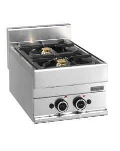 Plan de Cuisson à Gaz, 2 Brûleurs - 8,6 Kw - Virtus