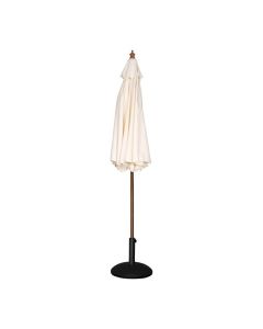 Parasol de Terrasse Écru Professionnel à Poulie Diamètre 3 m - Bolero