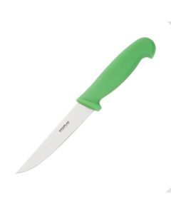 Couteau Pro à Légumes Vert 100 mm - Hygiplas