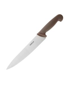 Couteau de Cuisinier Professionnel Marron 215 mm - Hygiplas