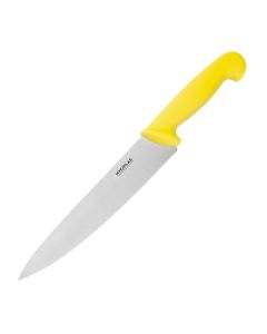 Couteau de Cuisinier Professionnel Jaune 215 mm - Hygiplas