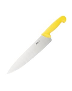 Couteau de Cuisinier Jaune Professionnel 255 mm - Hygiplas