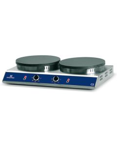 Crêpière Électrique, 2X Ø 350 mm - Virtus - 2223GE