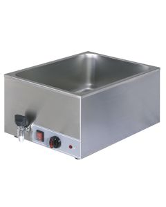 Bain-Marie Électrique De Table Avec robinet de Vidange, 1 Cuve GN 1/1 H 150 mm - Virtus