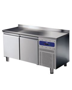 Table Congélateur Avec 2 Portes GN 1/1 Et Dosseret, -10°/-20°C - Virtus