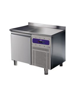 Table Congélateur 1 Porta GN 1/1 Avec Dosseret, -10°/-20°C - Virtus