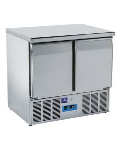 Table De Préparation Réfrigérée Avec 2 Portes GN 1/1, 0°/+8°C - Virtus