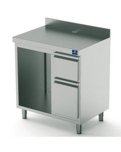 Comptoir Pour Machine à Café 1000 mm Avec Élément Pour Lave-Vaisselle - Virtus