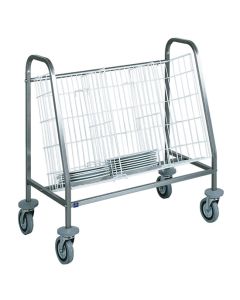 Chariot à Transport Assiettes, Capacité 100 Assiettes - Virtus