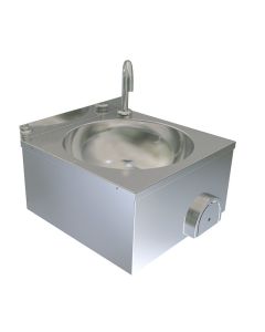 Lave-Mains Mural Avec Commande Au Genou, Diamètre Intérieur Ø 340 mm - Virtus - GLC0001/B