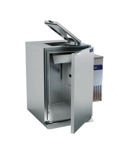 Refroidisseur de Poubelle 1 x 120/ 240 Litres - Avec Groupe à Droite Et Kit D'Hiver - Virtus