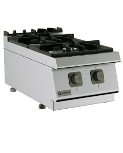 Plan de Cuisson à Gaz De Table, 2 Brûleurs - Virtus - MS74PCGT