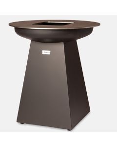 Gril Bbq à Bois, Hauteur 100 cm, Couleur Noire - Virtus - BBQVB100