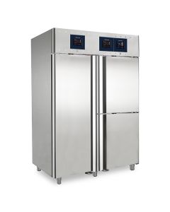 Réfrigérateur 700+350+350 Litres En Inox à 2 Températures GN 2/1 - Wifi - Virtus - BMC0017/FN