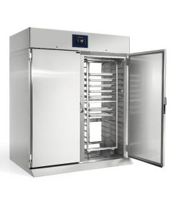 Congélateur Pass-Through 1400 Litres En Inox GN 2/1, -10°/-20°C, Isolation 80 mm - Wifi - Virtus