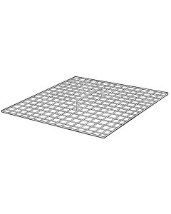 Grille-couvercle inox pour panier inox EDI 8/13 - Hoonved