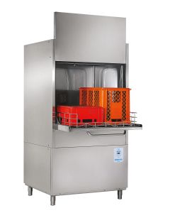 Lave-batterie, paniers 810x700, hauteur de passage 650 mm, avec break tank - Hoonved